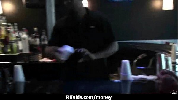 Teen girl gets naked in public and offers sex for rent money
