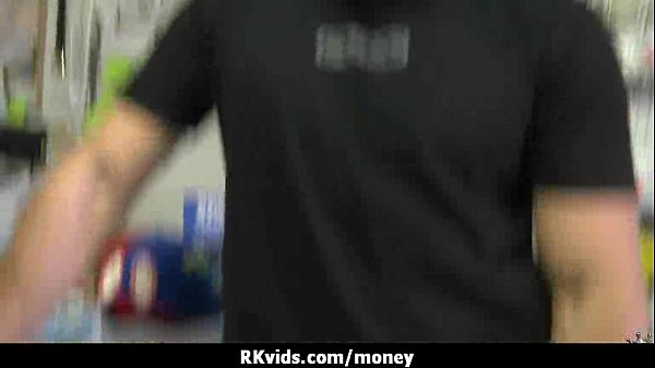 Teen girl gets paid for sex with 12 inch cock