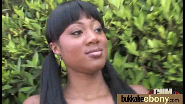 Ciurybury first time ebony gangbang with multiple white cocks