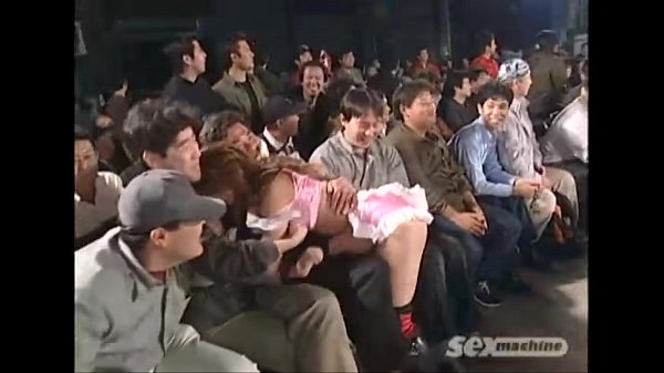 Japanese girls wrestling match with amateur submission holds