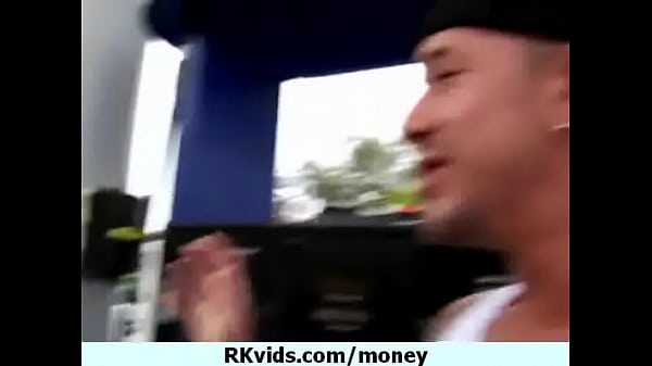 Teen girl gets paid for sex and is taped by a client