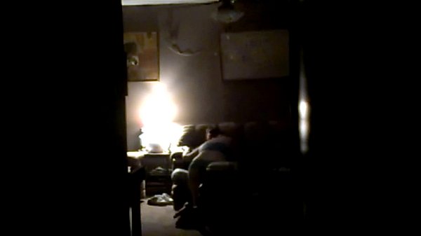 Sharon sucks my friend's huge cock at home