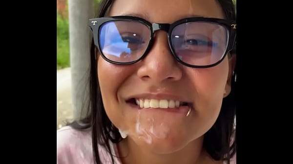 Fabercito and RedPoint_911's Latina neighbor caught sucking big cock in public