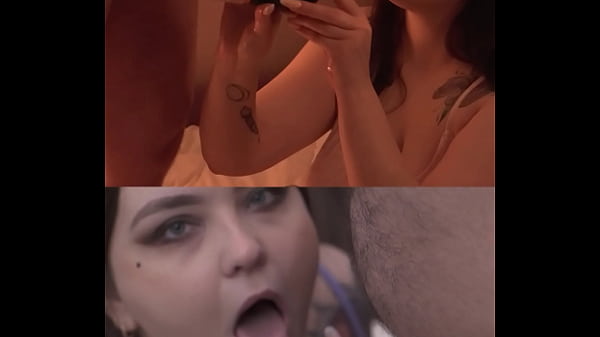 Polysweet and Pau1sweet curvy dirty talk sperm extraction