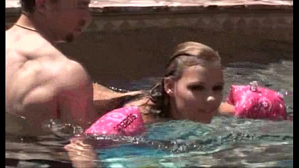 Nicole Ray gives pool lesson and gets fucked