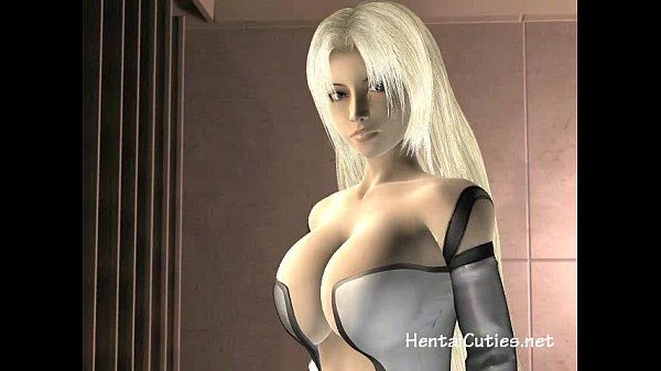 Blonde anime secretary sucks cock in hardcore cartoon hentai scene