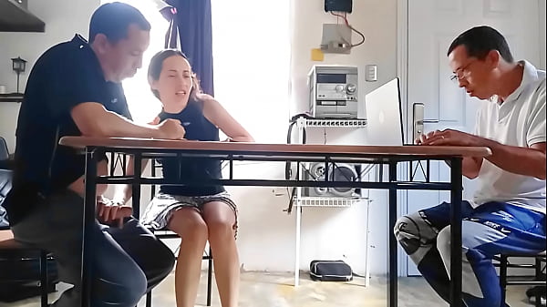 Latina wife cheats with contractor while husband does math