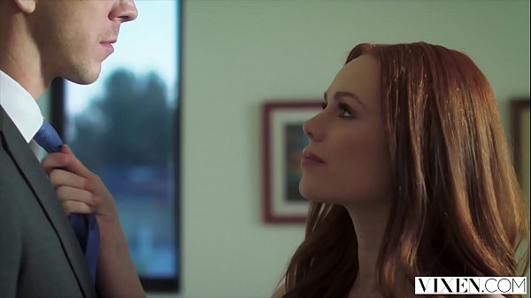 Ella Hughes Vixen redhead begging to be tied up and dominated with hairypussy