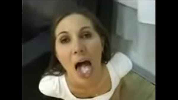 Contranatural anal sex on sofa with creampie swallow