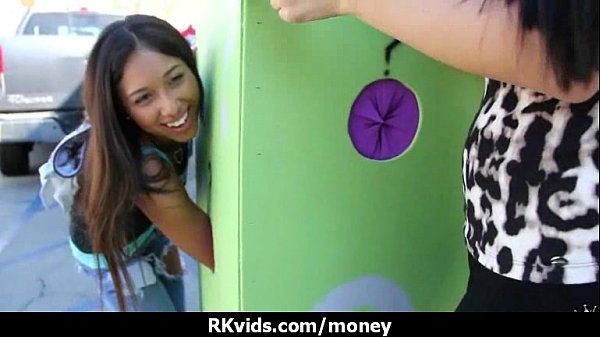 Teen daughter pays rent with sexy blowjob
