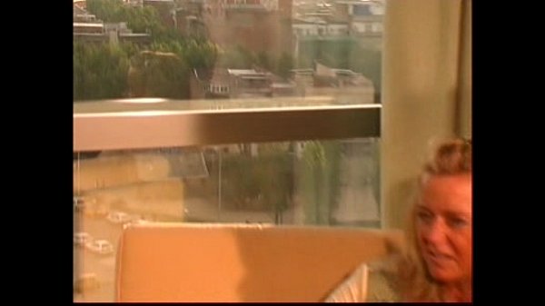 46 year old blonde woman giving a blowjob with cumshot and handjob