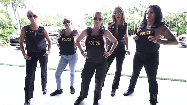 Cory Chase and friends get anal by cops in public