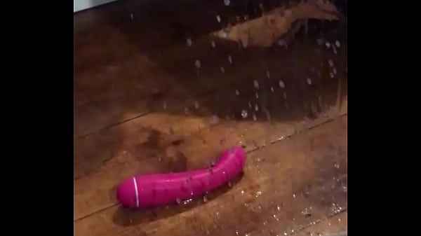 Horny wife Squirtyfun Official squirts with dildo at home