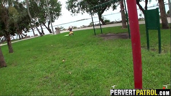 Macy Lee picked up and fucked in public POV