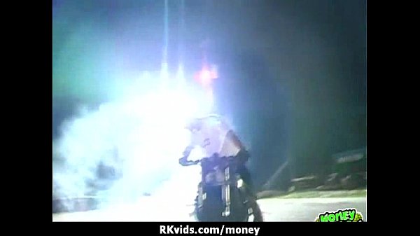 Teen pays her bills with sexy sex work