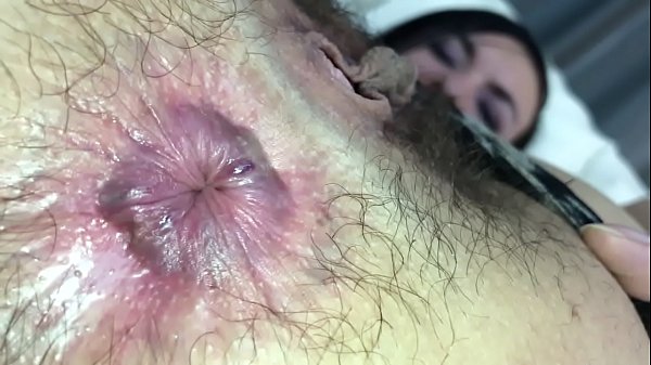 Risika Farting in a Hairy Thong and Latina Asshole