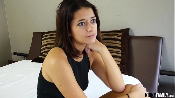 Izzy Bell surprised by stepbrother's big cock