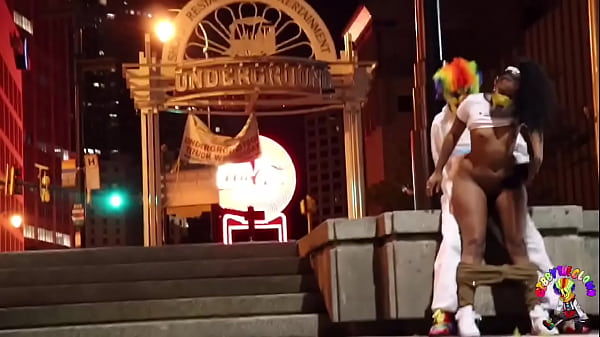 Brattty Bae and Gibby The Clown Fuck Downtown Atlanta Thot in a Trap House