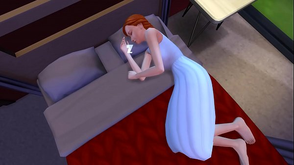 Stepmom gives stepson a sensual blowjob