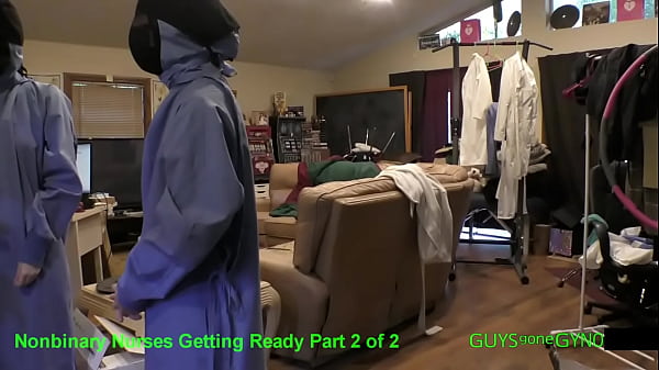 Doctor Tampa's Nonbinary Patient Handjob At The Cum Clinic GuysGoneGyno Medical Exam