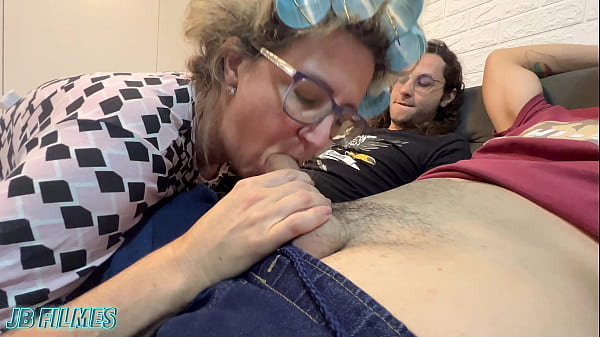 Rafael fucks my friends' step grandma with big butt in Brazil