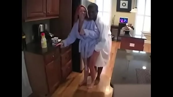 Janet Mason gets fucked on cold marble counter top