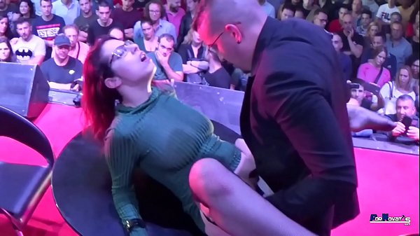 Zenda Sexy big tits fucked on stage by Victor Bloom