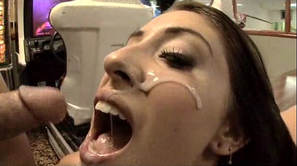 Teen Bowling For Abby gets facial cumshot