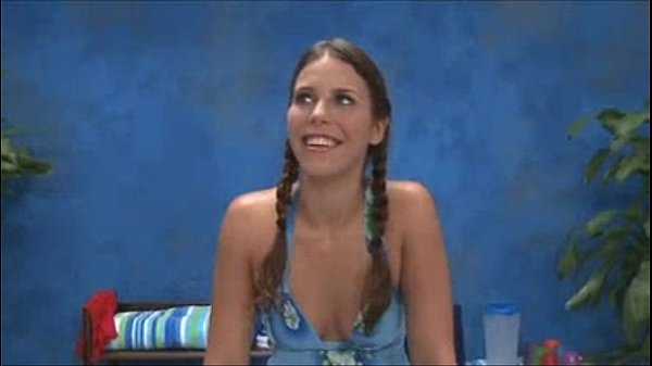 Teen gets hot massage and banged by logicporn