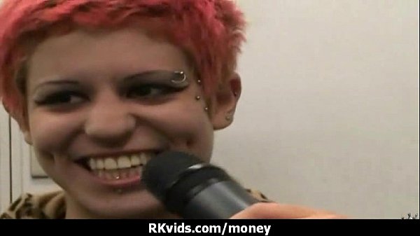 Teen Medapascal fucks for rent money in public
