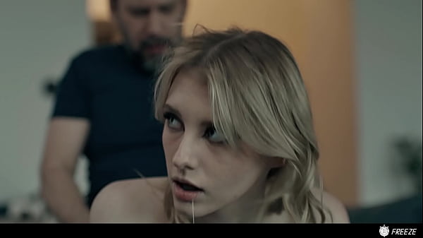 Hazel Moore and Tommy Pistol in Brunette Standing Sex and Bareback Creampie with Blonde and Brunette Beauties