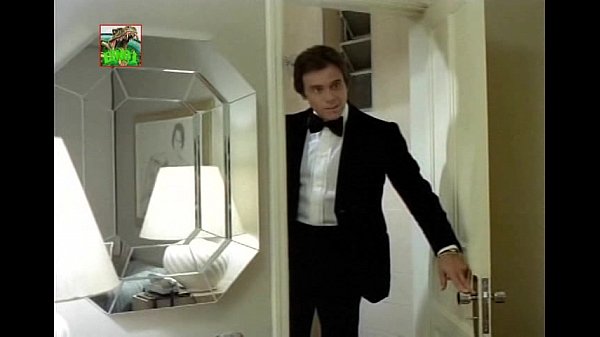 Brazilian brunette women in classic softcore cinema scene