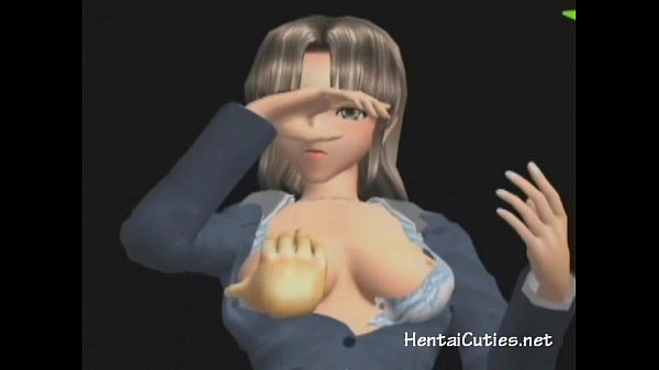 Hentai anime girl gets her tight pussy fingered