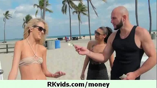 Teen girl Medapascal gets paid for public nudity and sex
