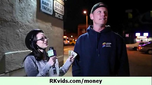 Teen girl gets paid for public nudity and sex