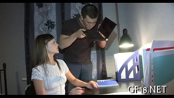 Russian girlfriend gets pussyfucked while boyfriend watches