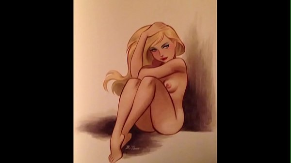 Sexy girls drawn by Bruce Timm style artist of Batman TAS adult cartoon