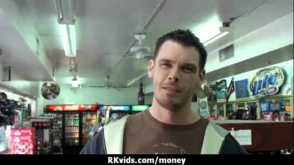 Teen girl pays bills with her sexy body in exchange for cash