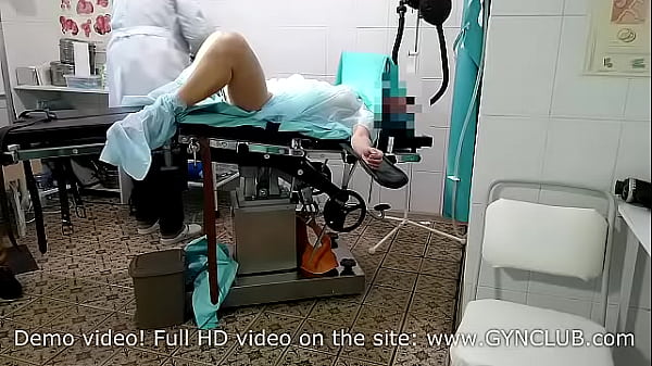 Polly gets a gyno exam turned into a bdsm fetish bondage scene