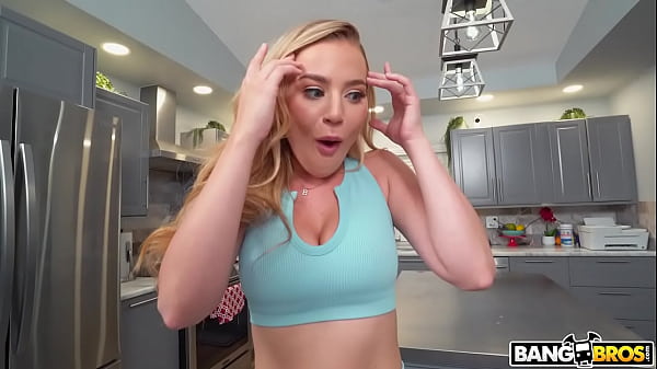 Blonde milf Blake Blossom rides young man