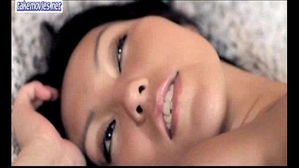 Brunette teen in stockings masturbates alone