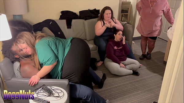 Blonde BBW Shyssbbw Squirts BBC During Lesbian Barefoot Kissing Session