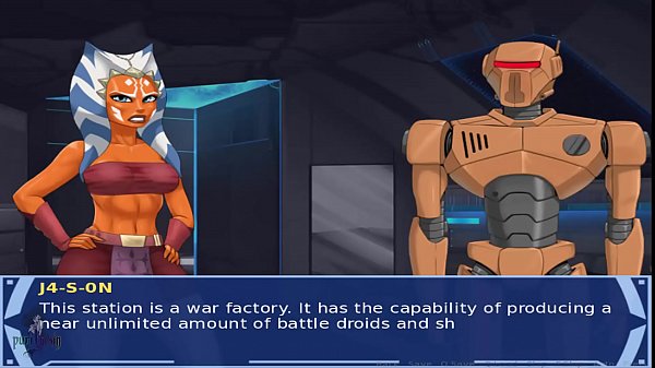 Ahsoka gets trained by her sith master