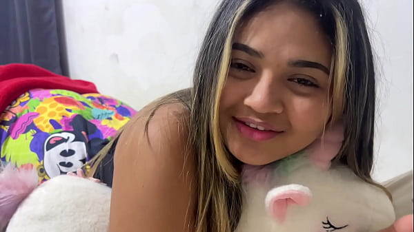 teen latina riding stepbrother with big cock and tattoo