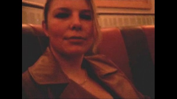 Blonde milf Morbazo masturbates in public