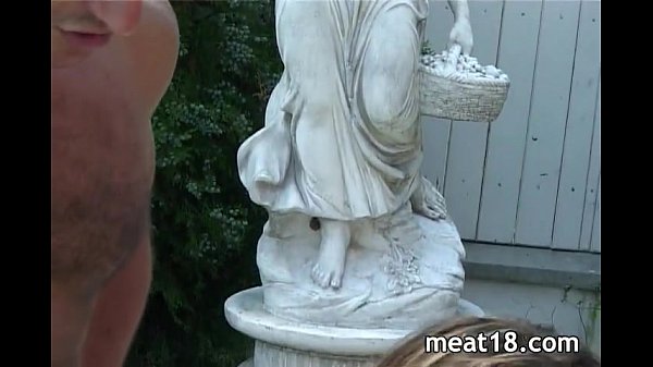 Teen girl gets double penetrated by two guys