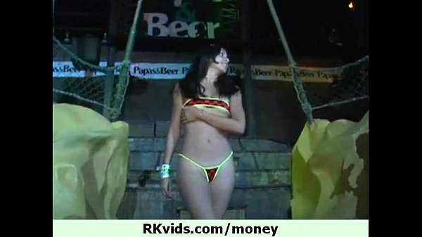 Teen girls getting paid for public nudity and sex
