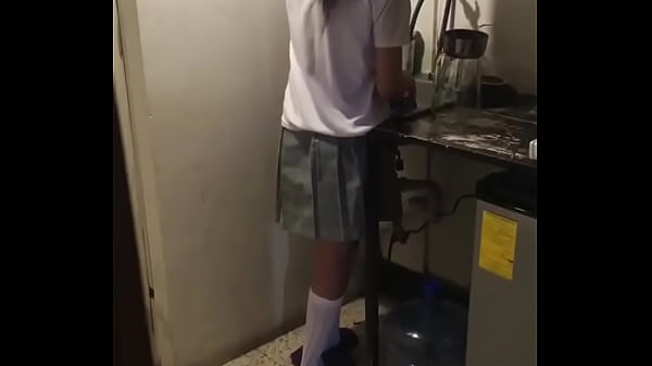 Sophi B and Jorge fuck cute 18yo Latina step sister at home