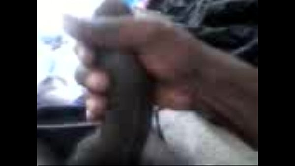 black guy masturbates alone