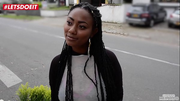 Colombian ebony Morella Mazo fucked by stranger